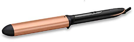 BaByliss C456E Messa in Piega Curling Iron Automatic Black,Bronze 2.5 m C456E, Automatic Curling Wand, 210°C, Black, Bronze, 2.5 m, CA