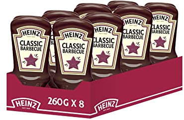 Salsa Heinz Classic Barbecue (8 x 260 g)