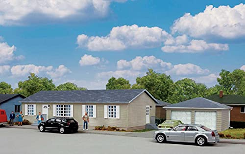 Walthers Cornerstone 933-4151 Modern Sectional House with Garage Kit