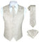 Hochzeitswesten für Herren Herren Paisley Westen Floral Jacquard Krawatte Einstecktuch Einstecktuch Hochzeit Business Fit Weste Anzug Set M