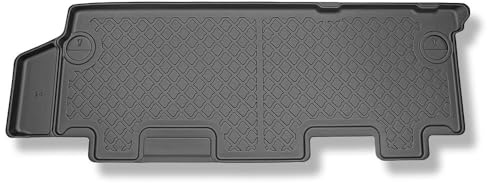 Mossa Fußmatten passend für VW Transporter T5 T6 T6.1 2003-2024 1 STK. G | Van - voll hinten 2. Reihe