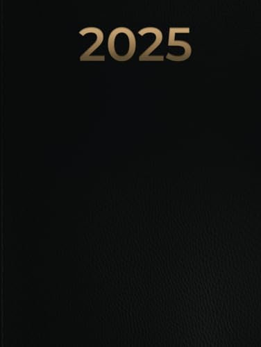 Agenda 2025 Giornaliera: 1 pagina per giorno - formato grande A4 - 12 mesi e 365 giorni con To Do List e Obiettivi