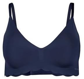 Skiny Damen Micro Essentials Gepolsterter BH, Cheeky Navy, 42