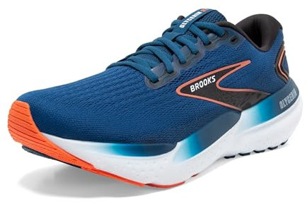 BROOKS Herren Glycerin 21 Sneaker, Blue Opal/Black/Nasturtium, 44 EU