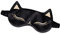 GLEAVI seiden schlafmaske silk eye mask Augenmaske mit Katzenmotiv Leichte Augenmaske Seiden-Augenmaske Augenschirm Augenschutz-Eiskompresse die Katze Eisbeutel reisen