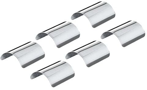 Alberts 858513 Pfostenkappe für abgerundete Holzpfosten, Silber