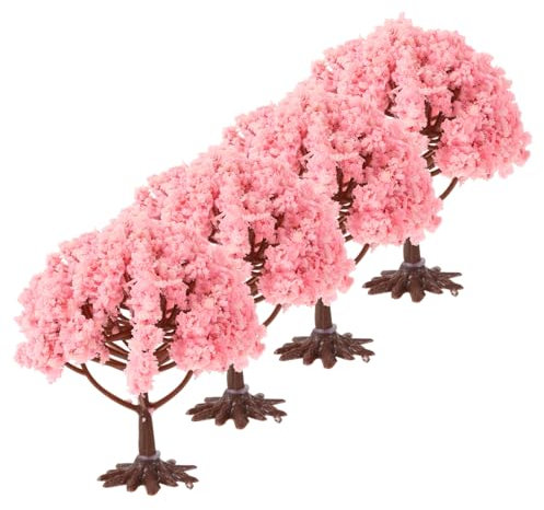 Alipis Japanese Cherry Blossom Stems Simulation Tree Artificial Tree Model for Miniature Garden