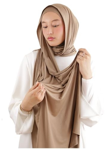Damen Hijab Jersey Bambus HJ300