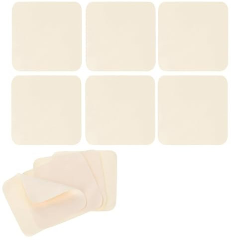 Kcvzitrds 25 PCS Chamois Pottery Chamois Cloth Tools Small Leather Chamois Pre Cut Chamois Ceramics Tools Artist Mud Tools