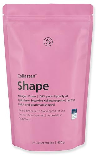 Collastan Shape – Kollagenpulver für Figur & Gewichtsmanagement | 450 g BODYBALANCE Kollagenpeptide – proteinreiche Ergänzung für Figur, bewusste Ernährung & tägliche Routine