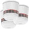 VisorTech 3er-Set Mini-Rauchwarnmelder, 85 dB Alarm, 10 Jahre Batterie, EN 1460