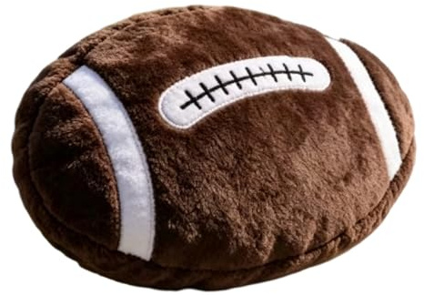 ALKNOT American Football Plush Pillow: Soft Stuffed Throw Gifts Sports Room Decoration 35 cm (American Football)