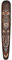 Woru Maske SENGE 100 cm, Holz-Maske aus Bali, Wandmaske