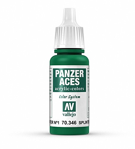 Vallejo Panzer Aces 17 ml Acrylic Paint - Splinter Blotches I