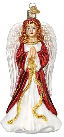Old World Christmas Glass Blown Ornament Divinity (10228)