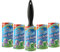 NouveLife Lot de 5 Rouleau Anti Peluche Rouleau Vêtement Brosse Adhésive Vêtement avec 4 Recharges 50 Feuilles par Rouleau pour Cheveux Poils d'animaux Peluches Poussière