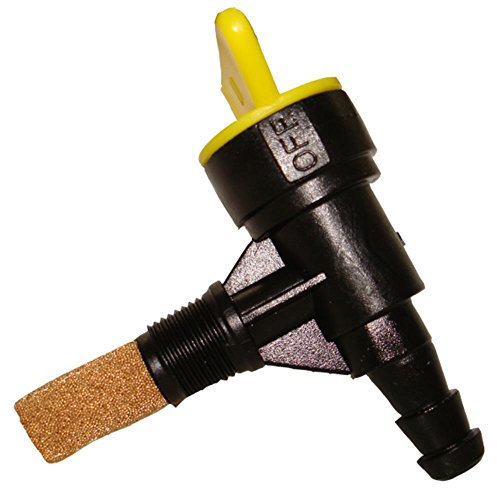 RocwooD 1/4 6mm Fuel Petrol On Off Twist Tap C/W Filter Fits Suffolk Qualcast Lawnmower