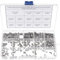 HVAZI Innensechskant-Schrauben-Sortiment, Edelstahl, 4-40 bis 3/8-Zoll-16