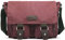 FANDARE Leinwand Messenger Bag Umhängetasche 7.9 inch iPad Tasche Schultertasche Unisex Segeltuch Tasche Arbeiten Tasche für Männer und Frauen, Herren/Damen Reise Umhängetasche Weinrot