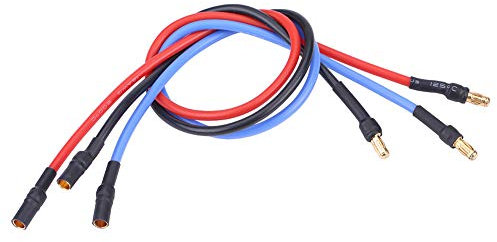RC Verlängerungskabel für ESC/Motor, 3,5 mm Bananenstecker - L: 30 cm - 16AWG-Kabel - Silikonmantel - RC Auto Zubehör, 3 Stück/Set