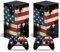 Vinyl-Aufkleber für Microsoft Xbox Serie X Konsole, The Flag of United Status, Xbox Series X Skins mit zwei kostenlosen kabellosen Controller-Aufklebern