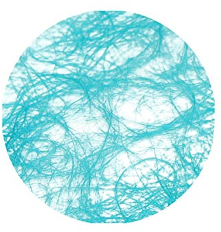 Deko AS GmbH Tischunterlage Kreis Platzsets 12 Stück Sizoflor Kreisform ca. 56 cm Tischdekoration Hochzeit Tafel (Türkis)