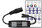 TOPXCDZ WS2812B Controller Bluetooth Musik APP Control für Pixel LED Streifen Licht SK6812 WS2811 WS2812 Band Lichter USB DC 5V Fernbedienung control (DC)