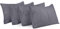 Utopia Bedding - Kissenbezug 50x80 4er Set - Kopfkissenbezug 50 x 80 aus 100% gebürsteter Mikrofaser mit Umschlagverschluss - Falten-, verblassen- und schmutzabweisende Kissenbezüge 50x80 - Grau