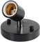 Dioche Douille Plafond Support Ampoule E27 Plafonnier Vintage Moderne Lampe Murale Porte-Ampoule Douille 180° Rotatif Noir