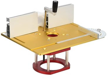 Router Lift System Kit, Router Table Insert Plate with Router Lift, Milling Machine Flip Board for Woodworking Bench Trimmers Routers Graviermaschine