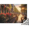 2023 Hölzern Puzzle Fahrräder in Amsterdam, Familienurlaub-Puzzle 1000 Teile Puzzles, Schöne Kunst Puzzles,Hausdekoration, Erwachsene