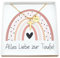 Personalisierte Kette mit Kreuz｜Geschenk zur Taufe Kommunion ｜Geschenk Patenkind｜Halskette Edelstahl｜ Kreuz Taufkette