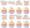 30 Stück Vintage 1985 Tortendeko Glitzer Happy 40th Forty Awesome Since 1985 Cupcake Toppers 40 Fabulous Kuchen Deko für 40. Geburtstag Hochzeitstag Party Kuchen Dekorationen Rosegold