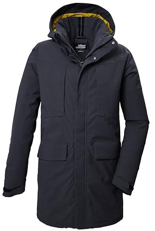 killtec Herren Funktionsparka/Parka mit abzippbarer Kapuze KOW 80 MN PRK, marine, M, 41848-000