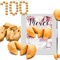 D&D Fun Cookies Merci 100 pièces 600g biscuits de fortune chinois