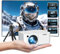 Mini Smart Beamer XGODY X2 1080P Unterstützung tragbarer Projektor Android 12 12000L mit WLAN Bluetooth, Elektrischer Fernfokus/Keystone, Hulu HBO YouTube 8000+ App, Stativ inklusive (Perlweiß)