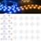 LED Strip Verbinder 4 Polig - Lötfreier Anschluss L Form, Verlängerung T Form, Adapter für 8mm Weite 3535 RGB LED Strips (8mm)