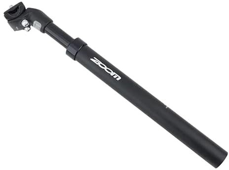 QAINKUN SattelstüTze Fahrradsattelstütze 27 2 Sattelstütze Federung Dropper Post 31.6/28.6/30.4/30.8/33,9 mm MTB Federung Stoßdämpfer Zubehör SattelstüTzen(27.2mm Black)