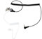Qusedwey 1Pin 2.5mm Auricular de Tubo acustico encubierto Auricular para Radios de 2 vias para para con Auriculares de plastico Suave de Repuesto