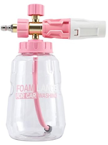 Pulverizador De Presión - Aspersor Profesional De Uso Manual | Lanza Y Boquilla Ajustable | Pulverizador De Presión De 1l | Bomba De Espuma para Limpieza De Vehículos Y Uso Doméstico