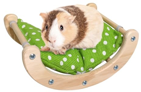 Générique Poltrone a dondolo per criceti,Poltrone a dondolo - Trasportabile per piccoli animali domestici accogliente riutilizzabile