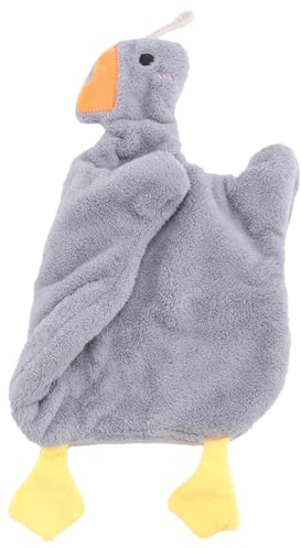 Flaroey Cartoon Goose Hand Towel Hanging Type with Super Water Absorption Quick Drying, A