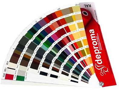 Nuancier RAL édicolor Officiel – Guide Couleurs RAL Complet – Palette Peinture Professionnelle – Échantillons Teintes RAL pour Bâtiment, Décoration & Industrie
