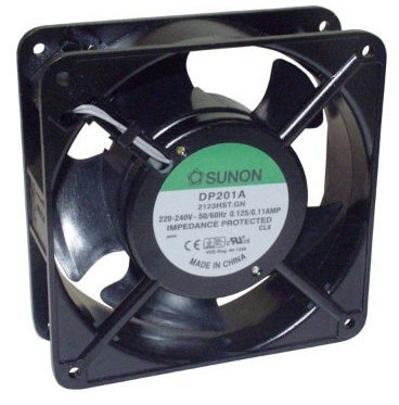 Sunon Ventilador 120 x 120 x 38 mm DP200A2123XBT.GN 230 V 2850 rpm rodamiento de bolas