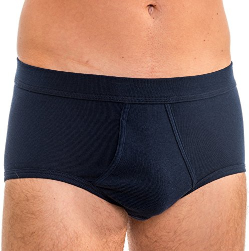 HERMKO 3240 Herren Slip mit Eingriff Unterhose aus 100% Bio-Baumwolle in vielen Farben bis Gr. 14