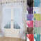 John Aird Pair Of Woven Voile Tab Top Curtain Panels. Free Tiebacks Included (White, 58 Wide x 72 Drop)
