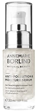ANNEMARIE BÖRLIND STÄRKENDE INTENSIVPFLEGE Anti-Pollution & Moisture Serum (30 ml) - Verhindert Vorzeitige Hautalterung und Spendet Feuchtigkeit, Für eine Geschützte und Erfrischte Haut
