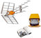 TELEVES Pack Antenne Rateau TNT DAT HD Boss UHF Gain 42dB + Alimentation 24V + Amplificateur Easy F 149921