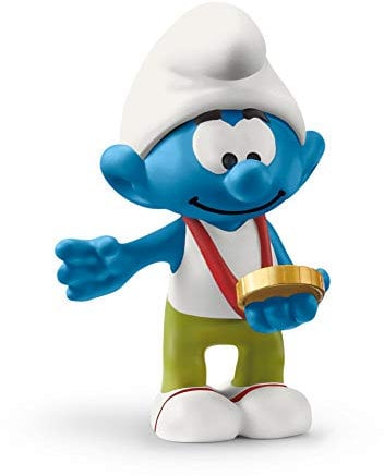 SCHLEICH 20822 Spielfigur - Schlumpf mit Medaille (The Smurfs™)