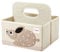 3 Sprouts Cestino da bagno per bambini, coniglio, 28 x 25 cm